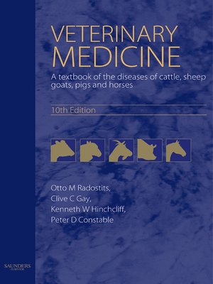 cover image of Veterinary Medicine E-Book